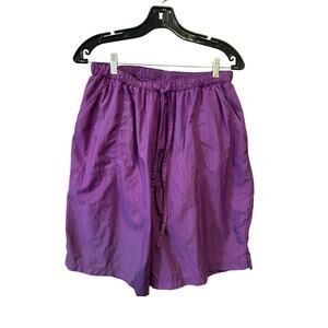 Swim 365 purple lined shorts women's size large